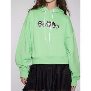 Forever 21 X Hello Kitty &‎ Friends Sanrio Skeleton Hoodie Sweatshirt Size S